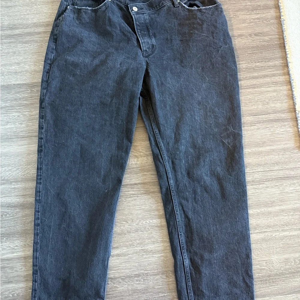 Abercrombie high rise dad Jean